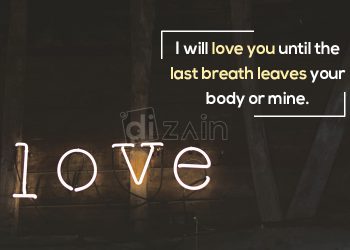 Feeling love quotes-i will love you