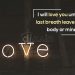Feeling love quotes-i will love you