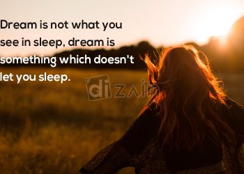 Quotes about achieving dreams-dream is not