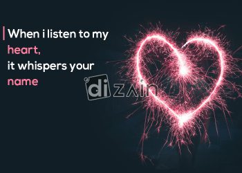Beautiful romantic love quotes-when i listen