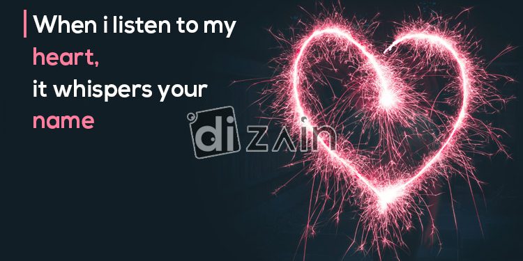 Beautiful romantic love quotes-when i listen