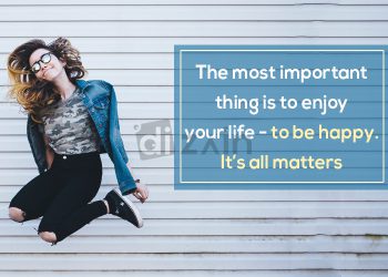 feel good quotes about happiness-the most important thing