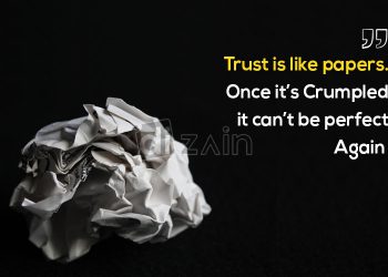 Feeling sad quotes - trust is like papers