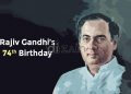 happy 74th birthday rajiv gandhi