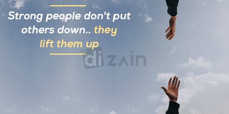 Inspirational quotes about life-strong people dont put