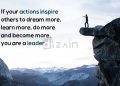 Quotes about success-if your actions inspire