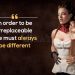 Amazing fashion quotes-in order to be irreplaceable