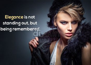 Awesome fashion quotes-elegance is not standing out