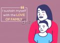 Cute family love quotes-i sustain myself