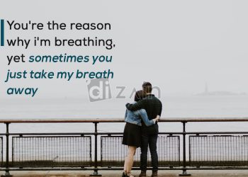Cute love quotes for him-you are the reason