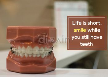 Cute smile quotes-life is short