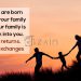 Fantastic family love quotes-you are born