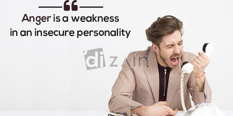 Greatest quotes about angry-anger is a weakness