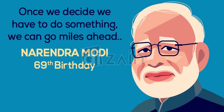 Happy 69th birthday narendra modi