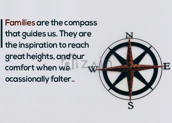 Inspirational quotes about family strength-families are the compass