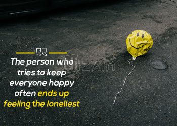 Feeling alone quotes-the person who tries to keep