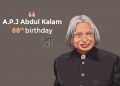 Happy birthday abdul kalam