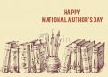 Happy national authors day 2019