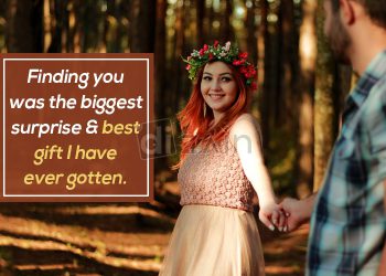 Best romantic love quotes-finding you was the biggest