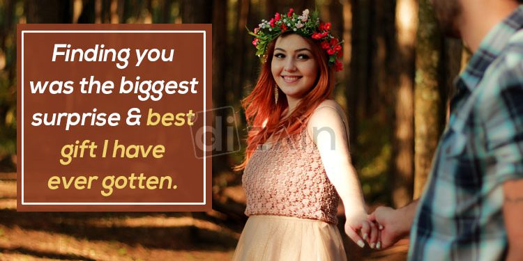 Best romantic love quotes-finding you was the biggest