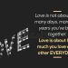 Cute and heartwarming love quotes-love is not