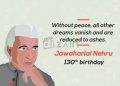 Happy 130th birthday Jawaharlal Nehru