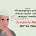 Happy 130th birthday Jawaharlal Nehru