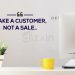 Motivational sales goal quotes-make a customer