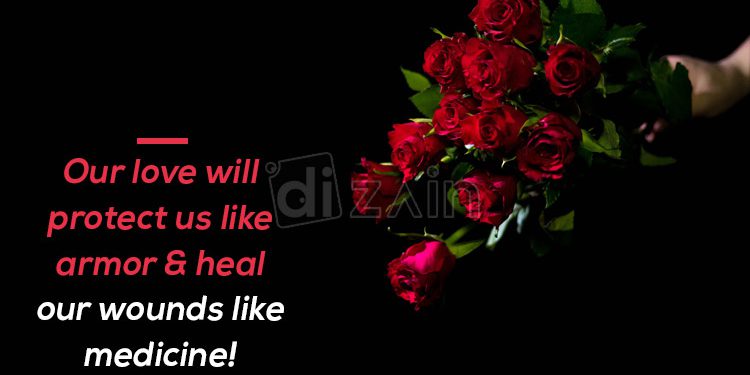 Super sweet love quotes-our love will protect