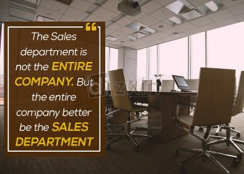 Wonderful sales quotes-the sales department