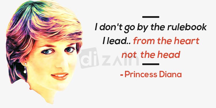 Princess Diana quotes-I dont go by the rulebook