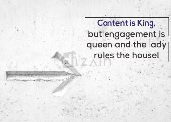 Beautiful promotion quotes-content is king