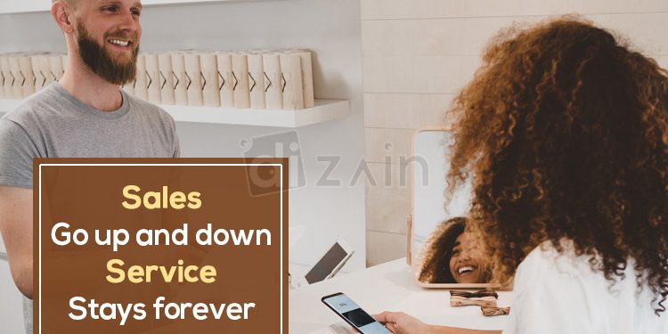 Great customer service quotes-sales go up