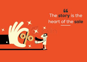 Super sales quotes-the story is the heart
