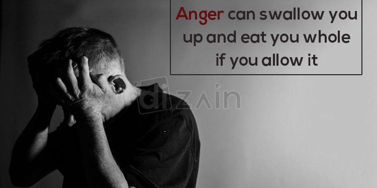 Best sad anger quotes-anger can swallow