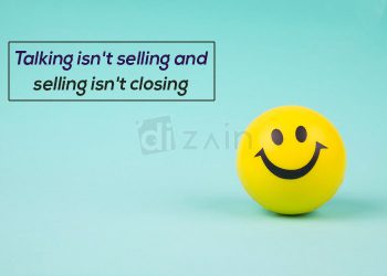 Excellent selling quotes-talking is not selling