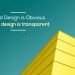 Great design quotes-good design is obvious
