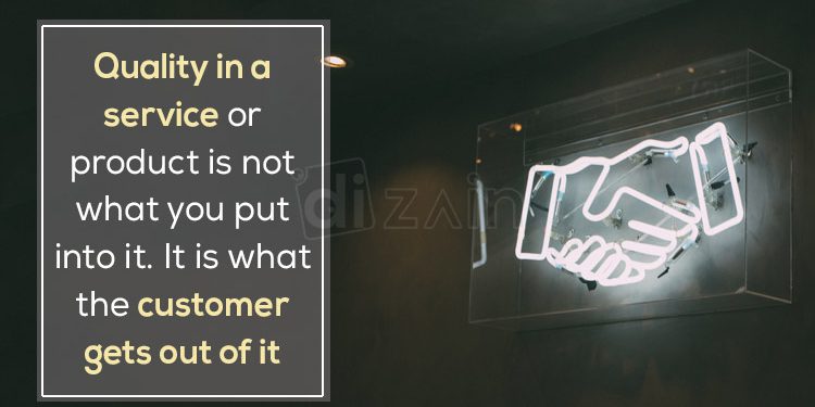 Inspiring Customer Satisfaction quotes-quality in a service