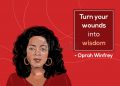 Oprah Winfrey quotes-turn your wounds