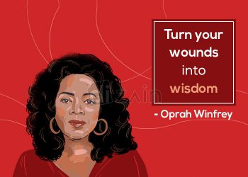 Oprah Winfrey quotes-turn your wounds