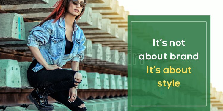 Beautiful Style Quotes-Its not about brand