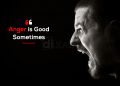 Good anger quotes-Anger is good sometimes