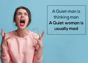 Great anger quotes-A quiet man is thinking man
