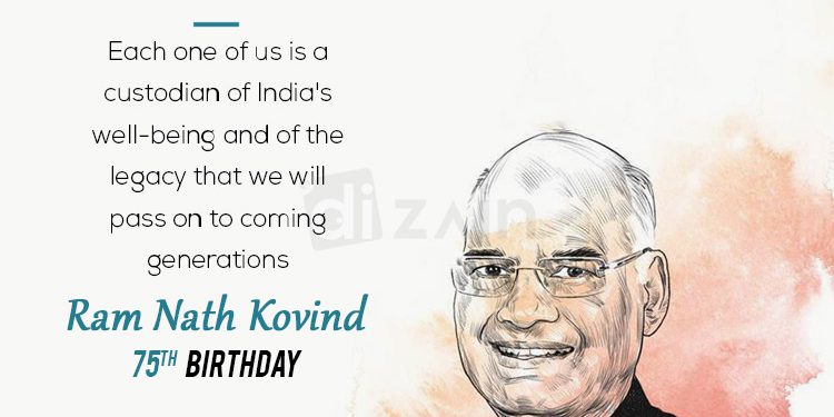 Happy 75th Birthday Ram Nath Kovind