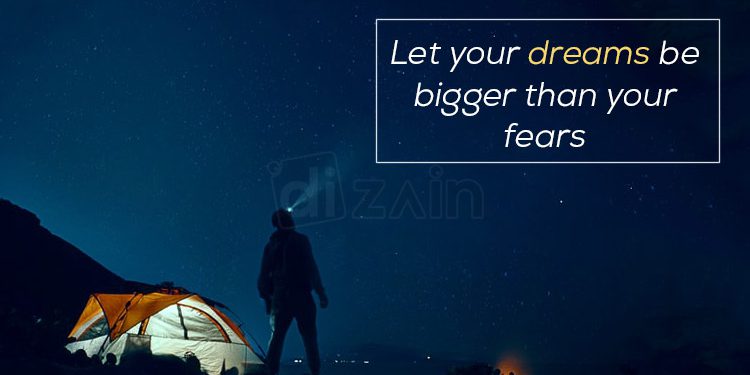 Inspirational dream quotes-Let your dreams