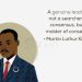 Martin Luther King, Jr quotes-A genuine leader