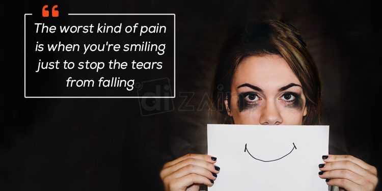Quotes about tears and pain-The worst kind of pain
