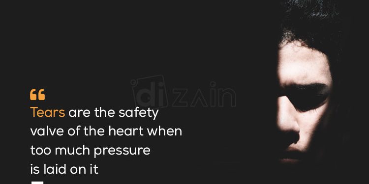 Sad Tears Quotes-Tears are the safety