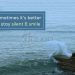 Silence and Smile Quotes-Sometimes its better