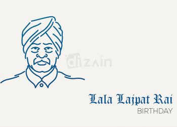 Happy Birthday Lala Lajpat Rai